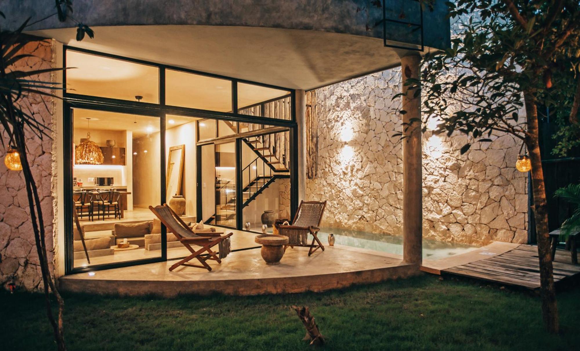 Jungle Boho Villa - Private Pool - Concierge 6B ตูลุม ภายนอก รูปภาพ