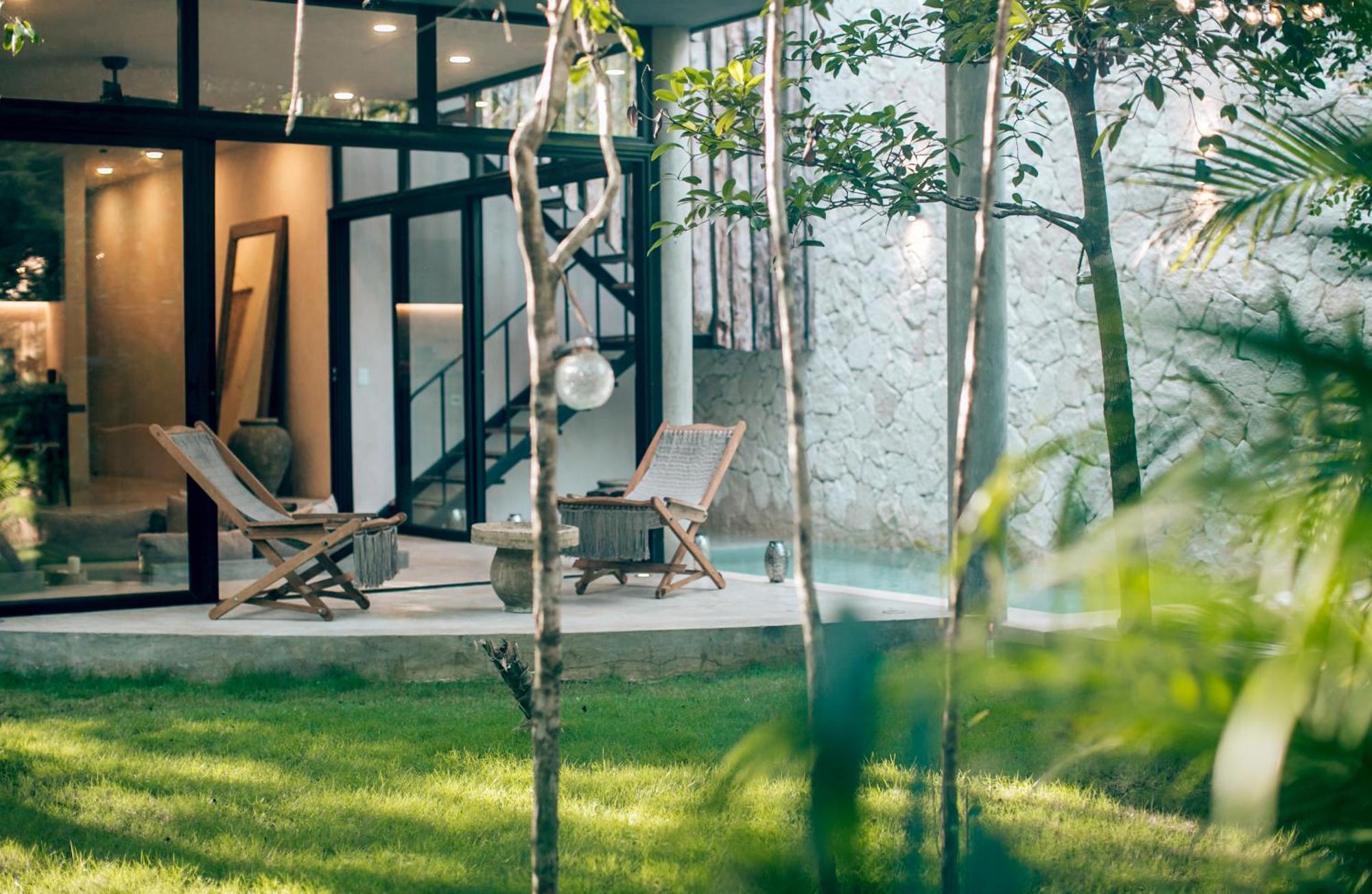 Jungle Boho Villa - Private Pool - Concierge 6B ตูลุม ภายนอก รูปภาพ
