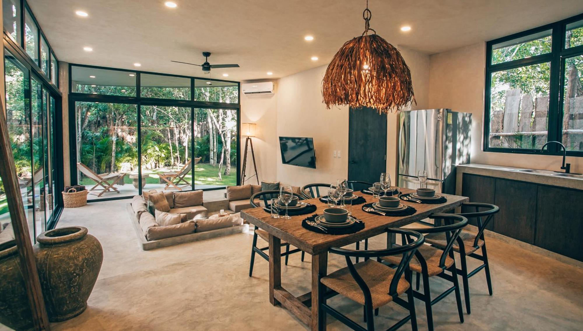 Jungle Boho Villa - Private Pool - Concierge 6B ตูลุม ภายนอก รูปภาพ