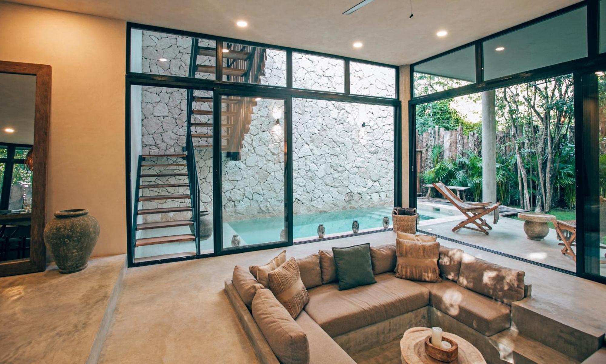 Jungle Boho Villa - Private Pool - Concierge 6B ตูลุม ภายนอก รูปภาพ