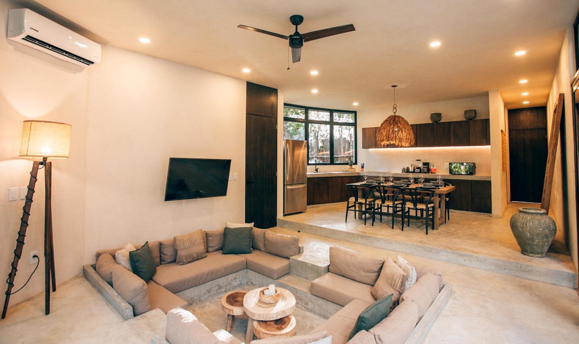 Jungle Boho Villa - Private Pool - Concierge 6B ตูลุม ภายนอก รูปภาพ